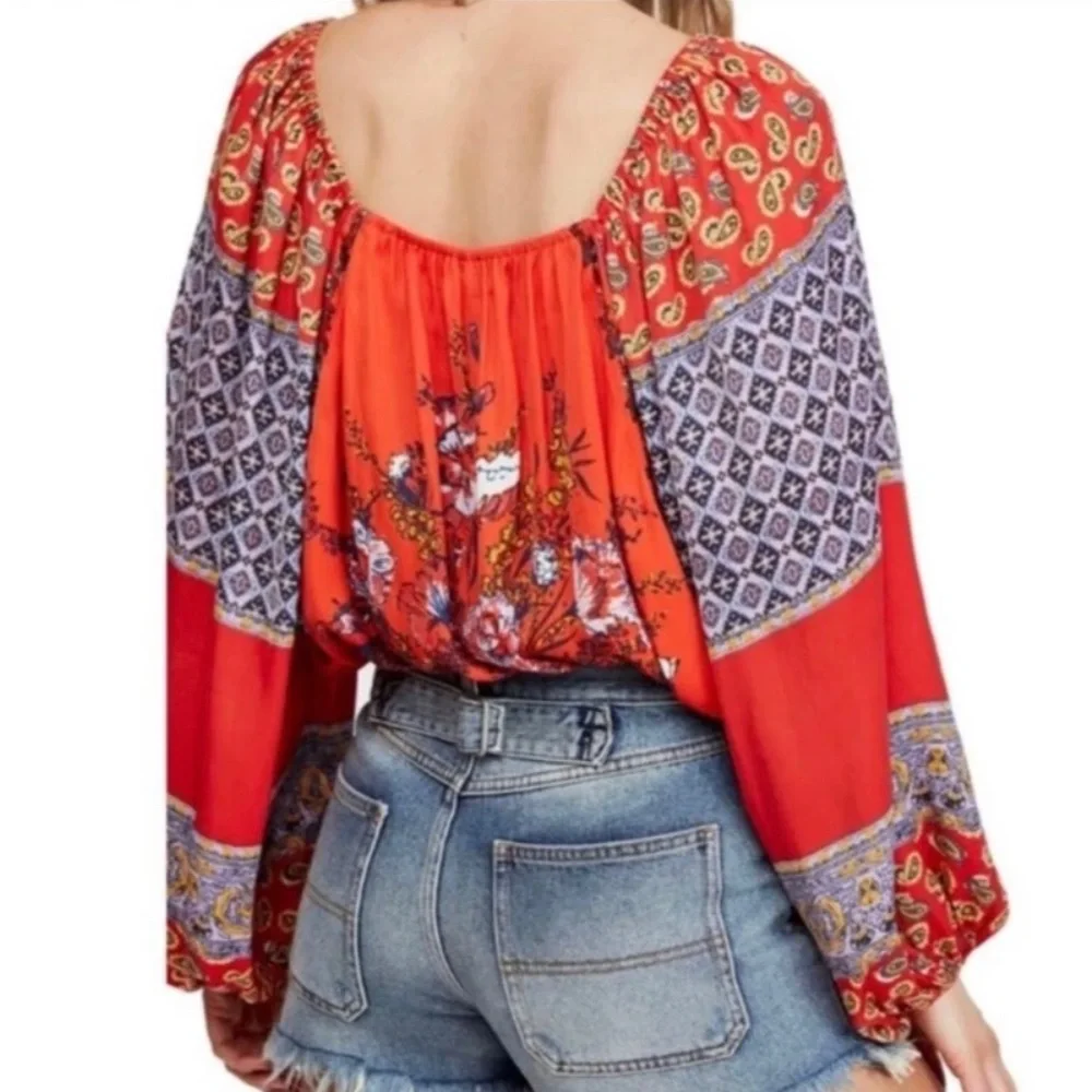 Free People bold red